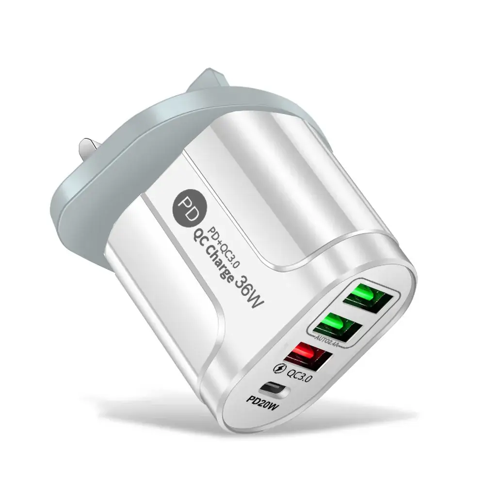 36W PD + QC3.0 Dual USB Charging Phone Charger - Image 4
