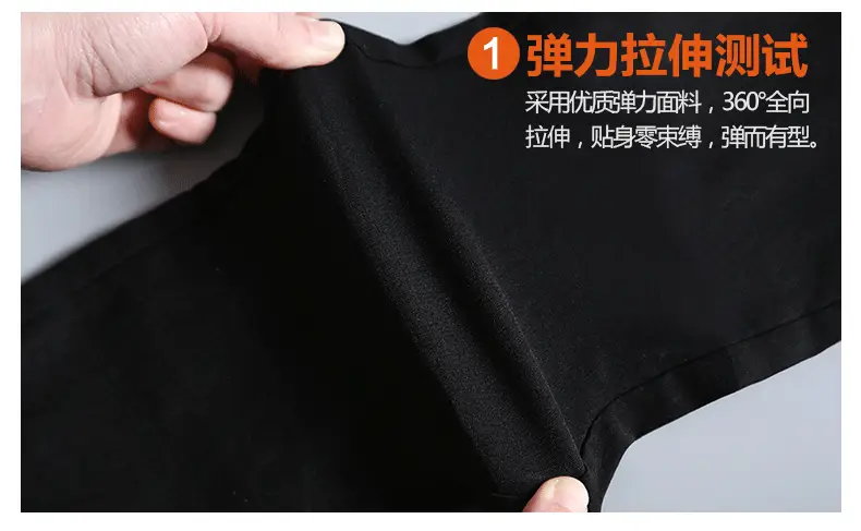 Women's Stretch Leggings Black Pencil Pants with Front & Back Pocket — feature 2