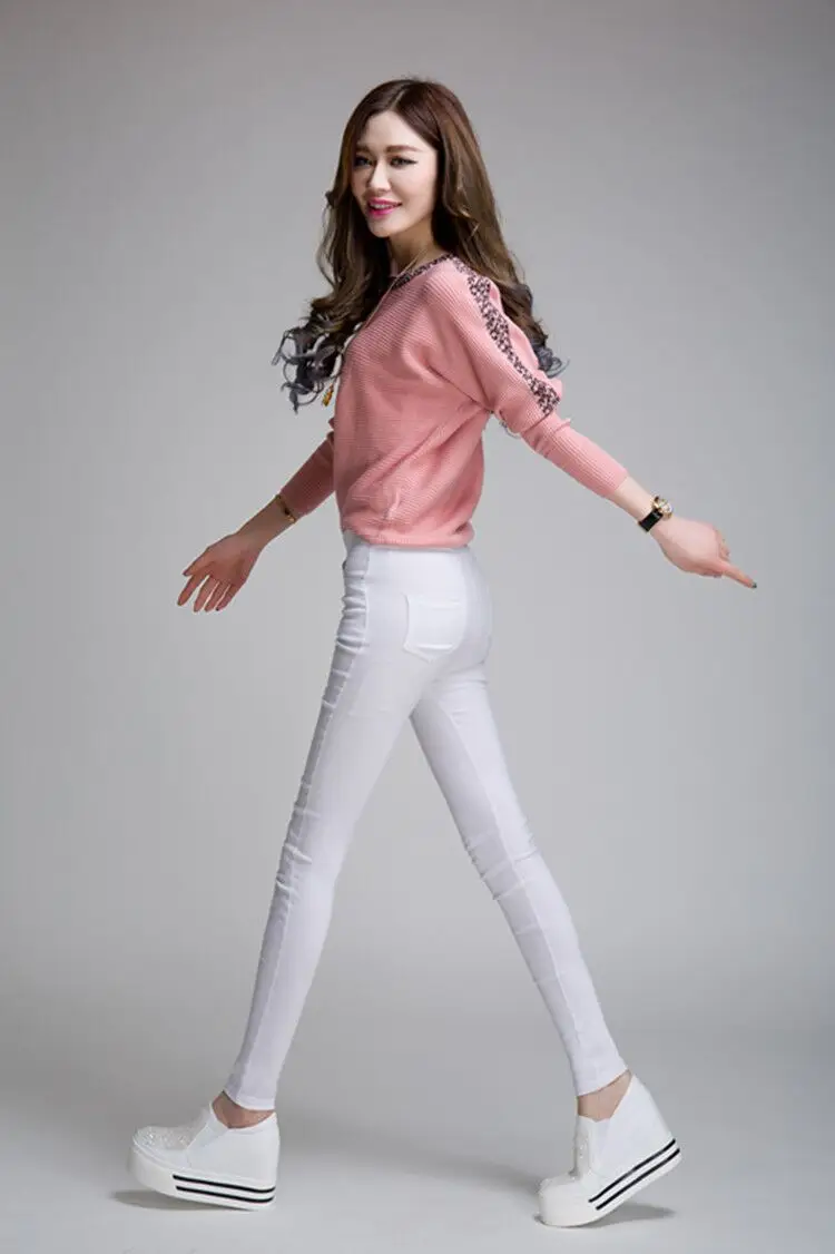 Women's Stretch Leggings Black Pencil Pants with Front & Back Pocket — feature 21