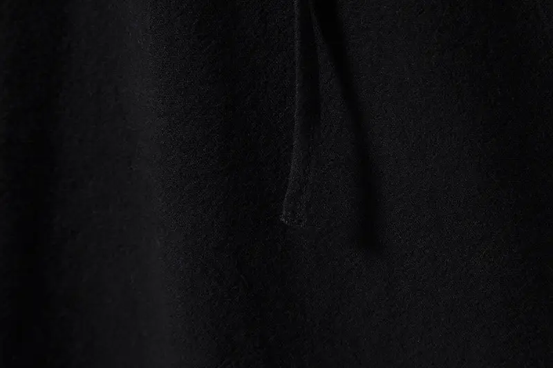 Men Cotton Linen Long Sleeve Shirt White — feature 31