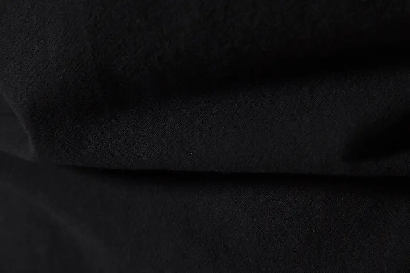 Men Cotton Linen Long Sleeve Shirt White — feature 33