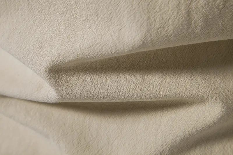 Men Cotton Linen Long Sleeve Shirt White — feature 8