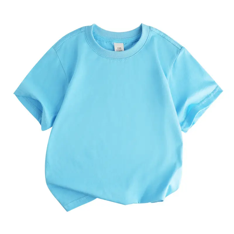 Green Solid T-Shirt for Boys Summer Wear - Image 10