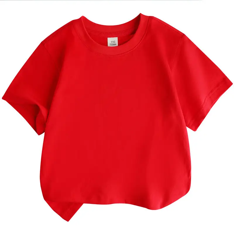 Green Solid T-Shirt for Boys Summer Wear - Image 4