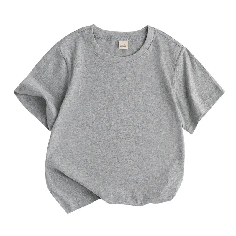 Green Solid T-Shirt for Boys Summer Wear - Image 6