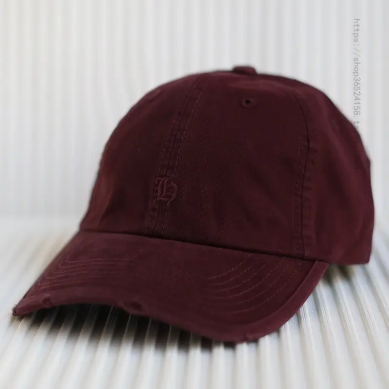 Vintage Korean-style Washed Cap for Men Women Couple - Image 6