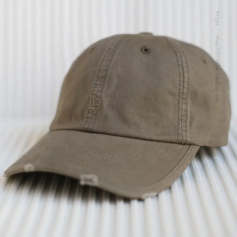 Vintage Korean-style Washed Cap for Men Women Couple - Image 7