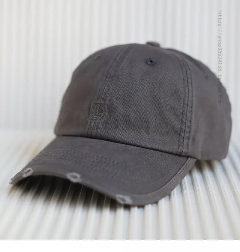 Vintage Korean-style Washed Cap for Men Women Couple — feature 1
