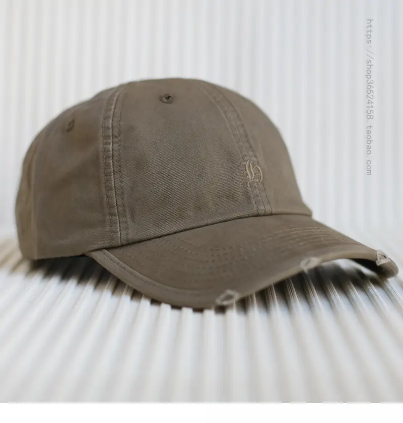Vintage Korean-style Washed Cap for Men Women Couple — feature 10