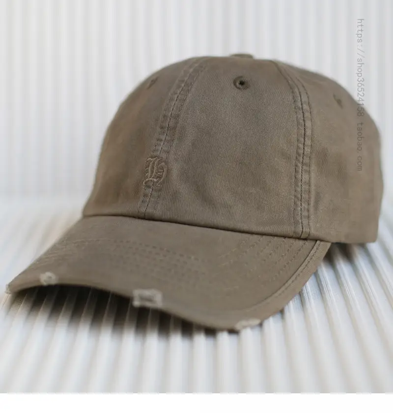 Vintage Korean-style Washed Cap for Men Women Couple — feature 4