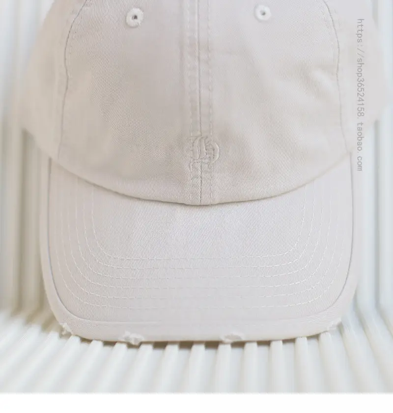 Vintage Korean-style Washed Cap for Men Women Couple — feature 5