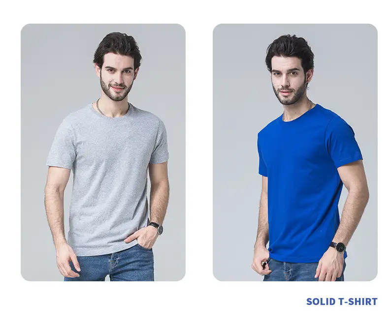 26-Count Cotton Slim Fit T-Shirt Grey Unisex — feature 23
