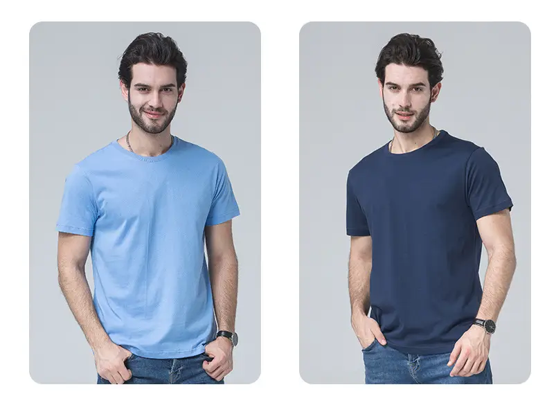 26-Count Cotton Slim Fit T-Shirt Grey Unisex — feature 25