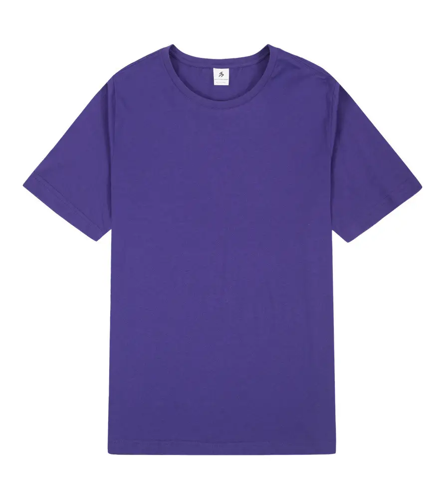 26-Count Cotton Slim Fit T-Shirt Grey Unisex - Image 3