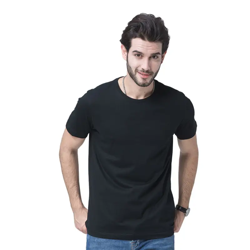 26-Count Cotton Slim Fit T-Shirt Grey Unisex - Image 4