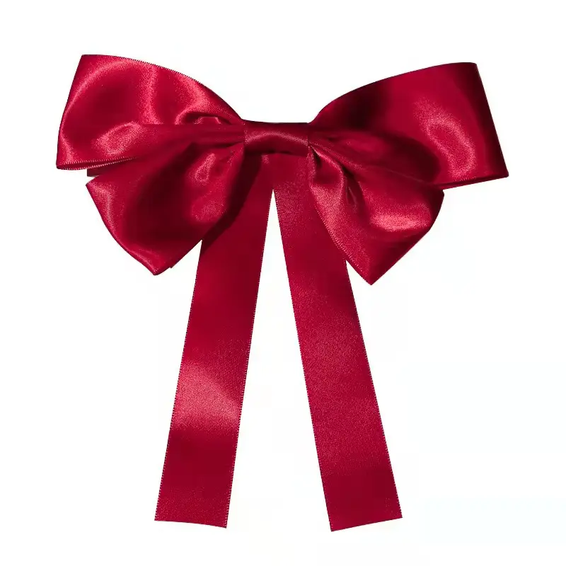 Wu Jinyan Style Black Bow Hairpin for Women - Image 2