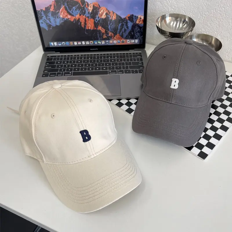 Brown Big Logo Baseball Cap Plus Size Women Men - Image 11