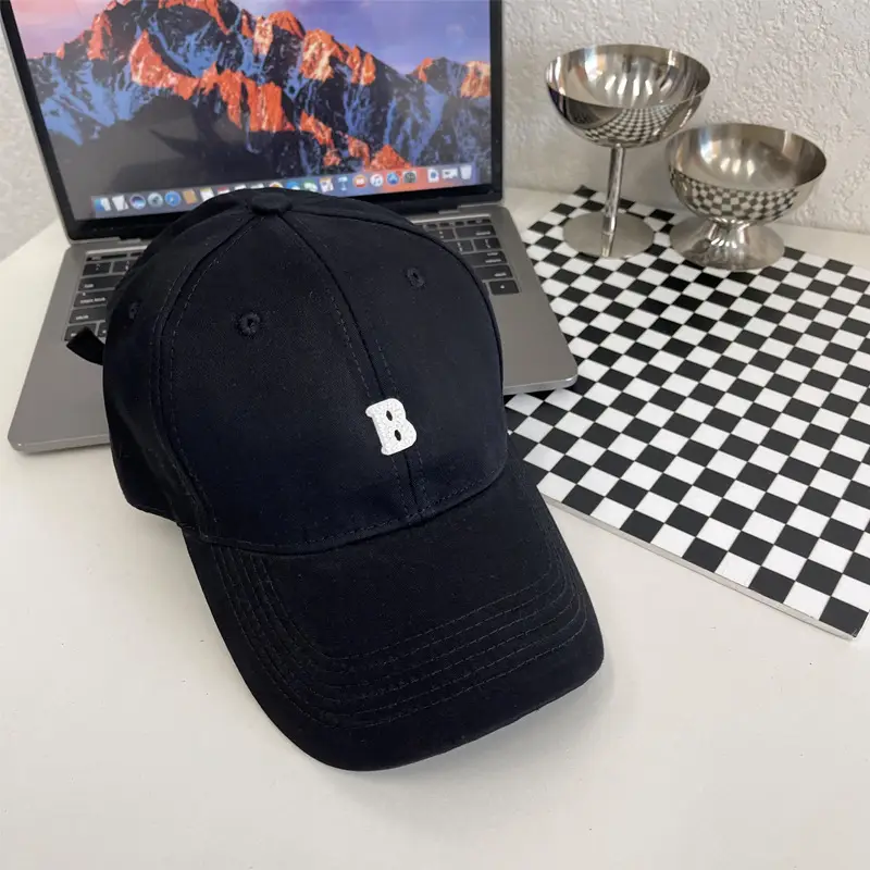 Brown Big Logo Baseball Cap Plus Size Women Men - Image 2