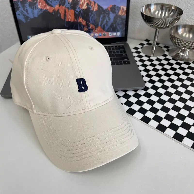 Brown Big Logo Baseball Cap Plus Size Women Men - Image 7