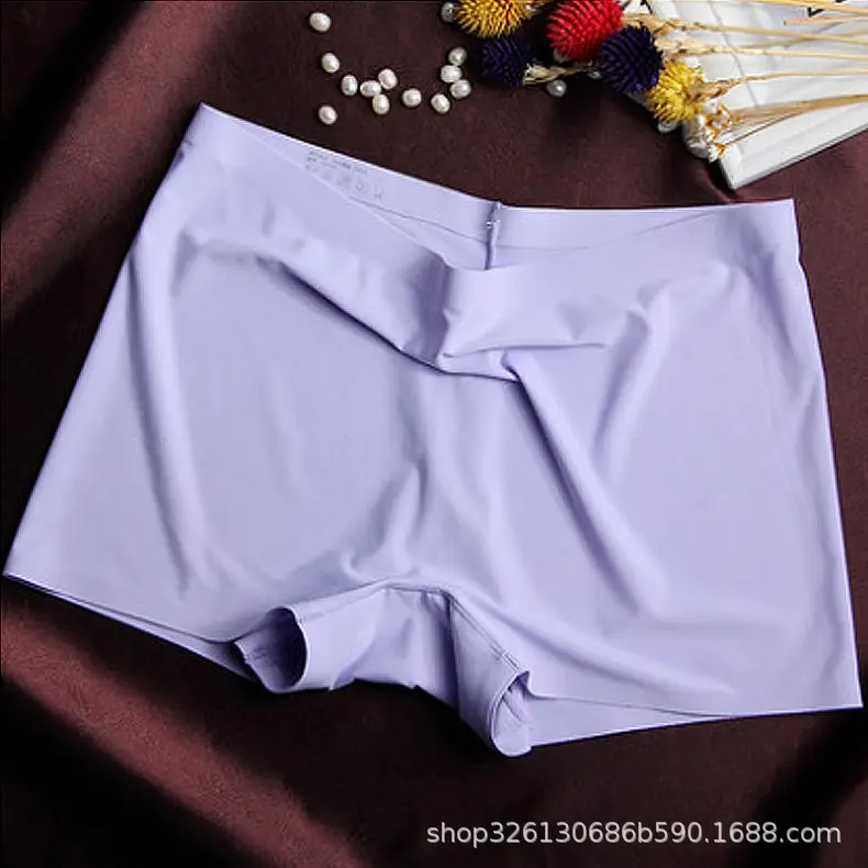 Women Plus Size Satin Shorts Light Grey - Image 9