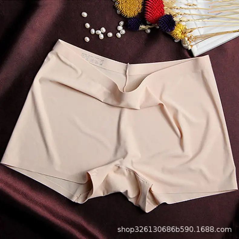 Women Plus Size Satin Shorts Light Grey - Image 7