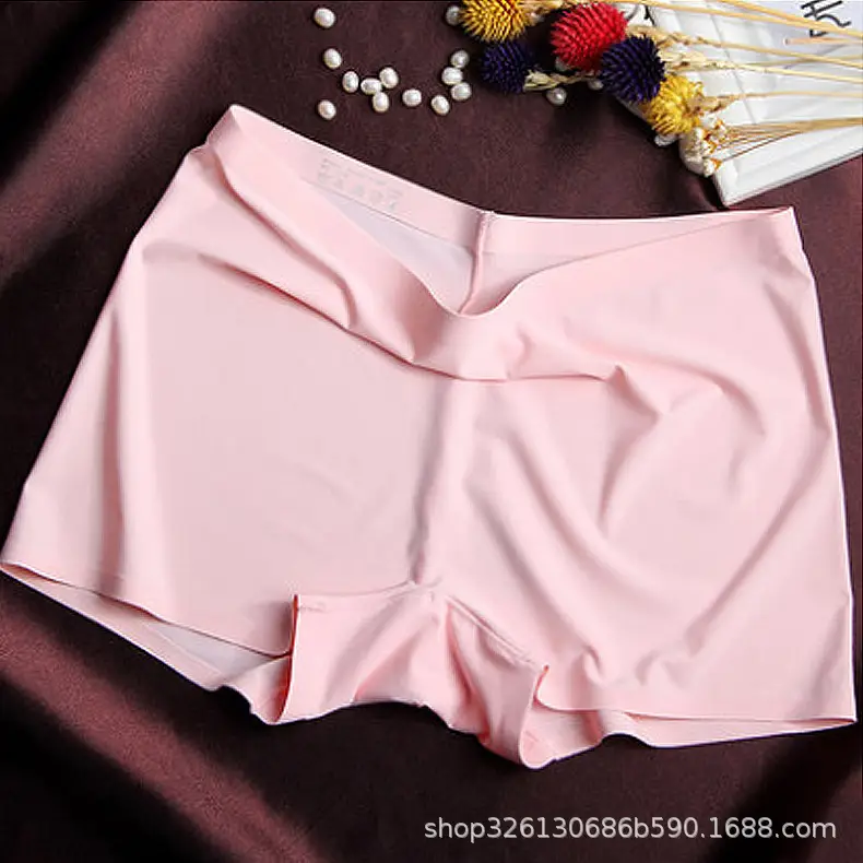 Women Plus Size Satin Shorts Light Grey - Image 8