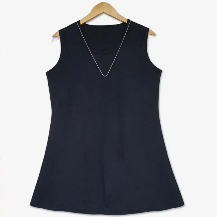 Plus Size Fat Weight Vest Skirt with Wide Shoulder - Image 4