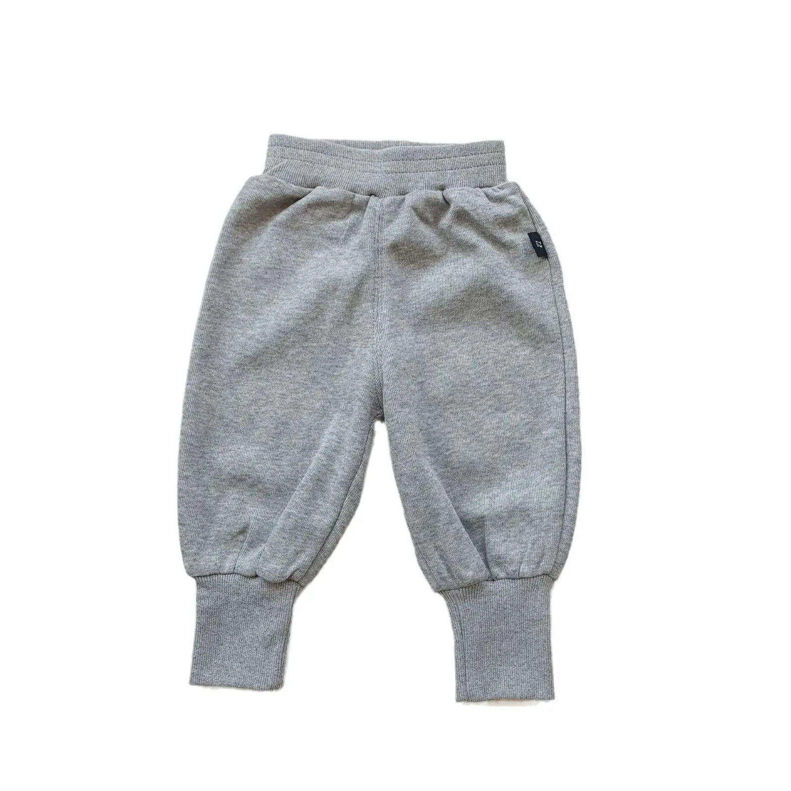 Baby Boys Girls Cotton Loose Pants Grey Spring Autumn - Image 6