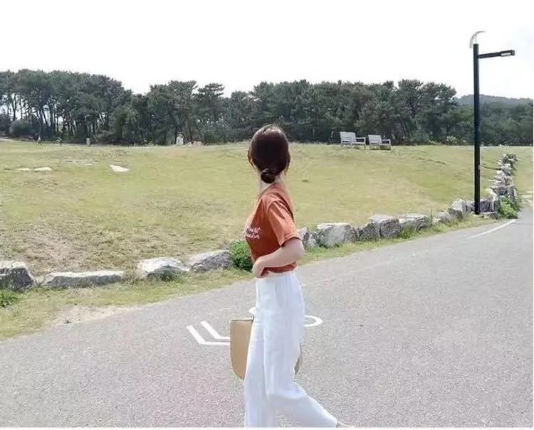 2022 White Linen Wide Leg Pants for Women — feature 8