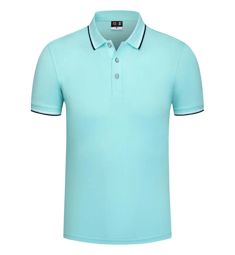 New Mint Polo Shirt for Men, Free Design, 2022 Summer - Image 5