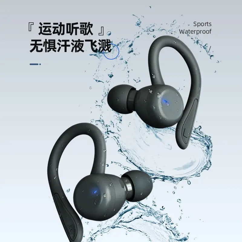 True Wireless Sports Bluetooth Headset Waterproof In-Ear