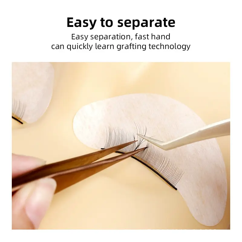 Beginner Eyelash Grafting Exercises with False Lashes - Image 3