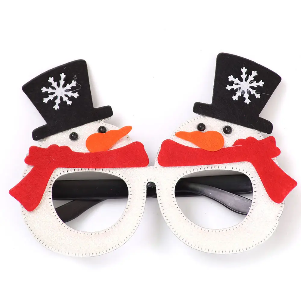 Christmas Deer Antlers Glasses Green Glitter Kids Party Decor — feature 38