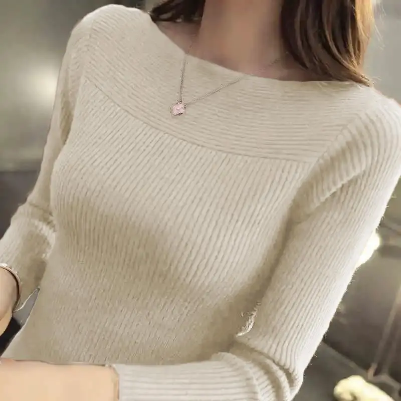 Women Purple One-Neck Slim Fit Sweater Top — feature 7