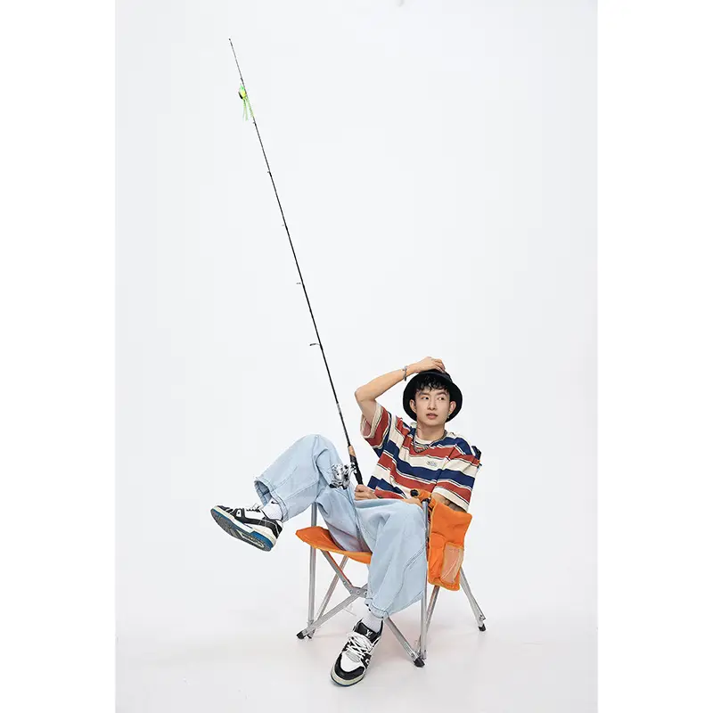 Men Striped T-Shirt 2025 Summer Loose Fit - Image 5