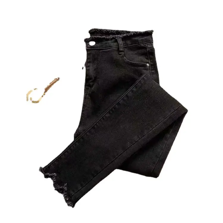 New Winter Slim Fit Jeans Women Cold Proof Warm Fleece Lined