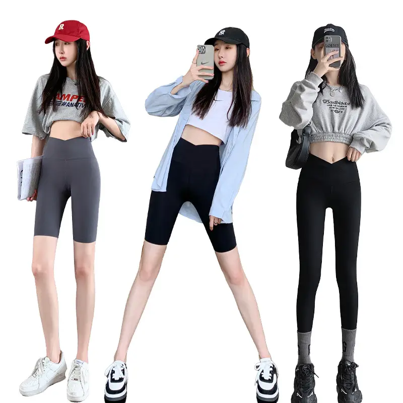 Women Slimming Leggings High Elasticity Black