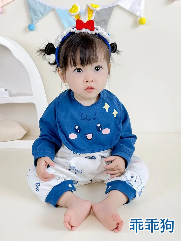 Newborn Cotton Cartoon Romper Male Female Small - Image 7