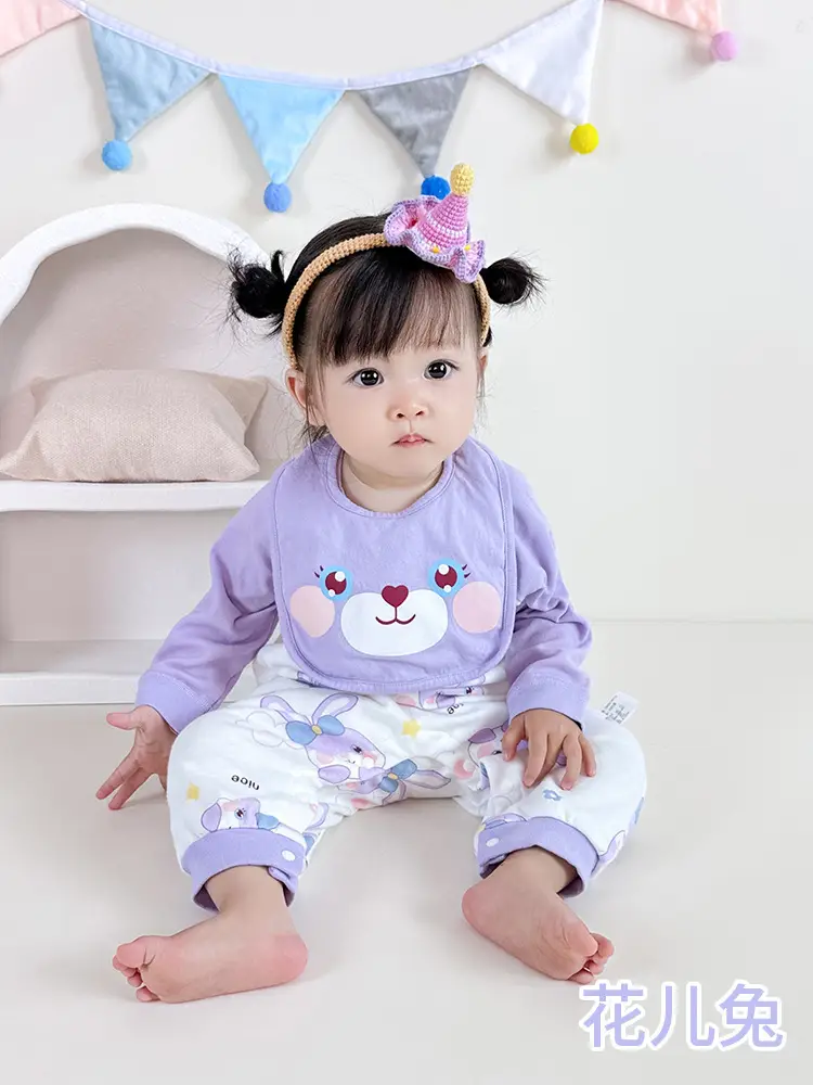 Newborn Cotton Cartoon Romper Male Female Small - Image 8