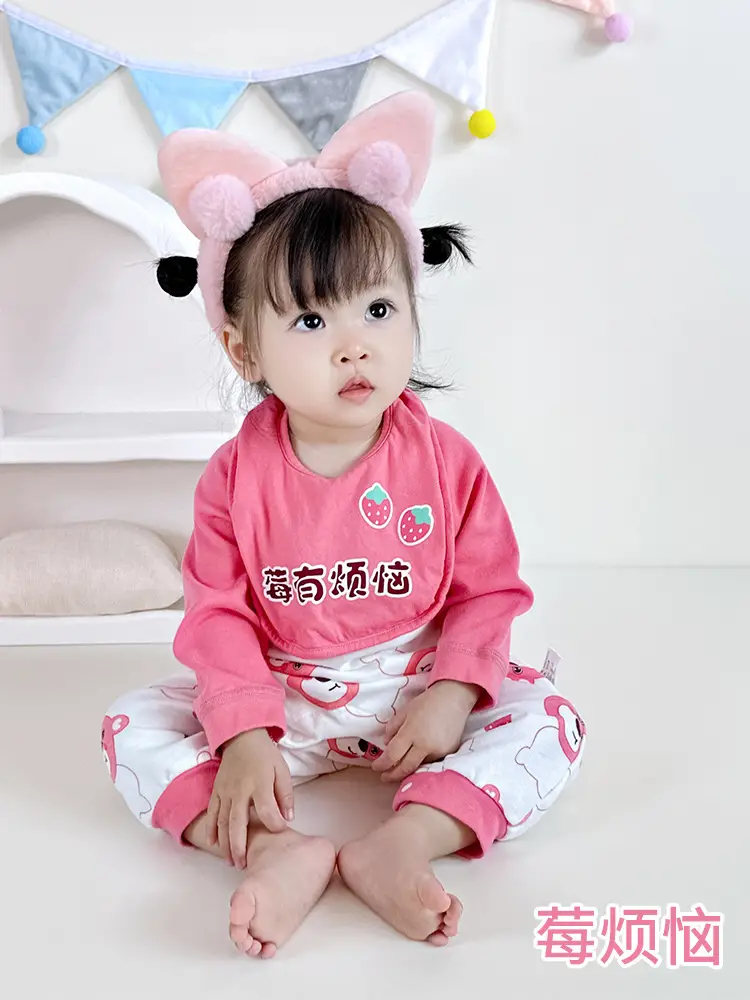 Newborn Cotton Cartoon Romper Male Female Small - Image 9