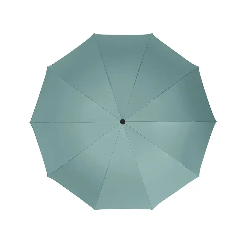 Automatic Rain Shower Umbrella with LED Light, Teal Color - Image 12