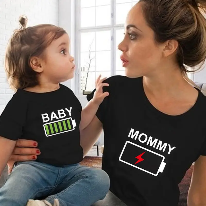 Black 3-Mouth Baby Outfits Set for Dad Mom - Image 7