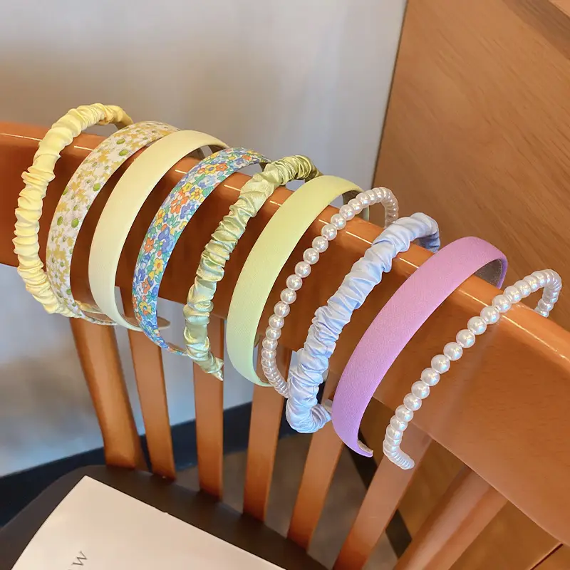 Princess Pearl Hairbands for Girls - 3 Pack - Image 21