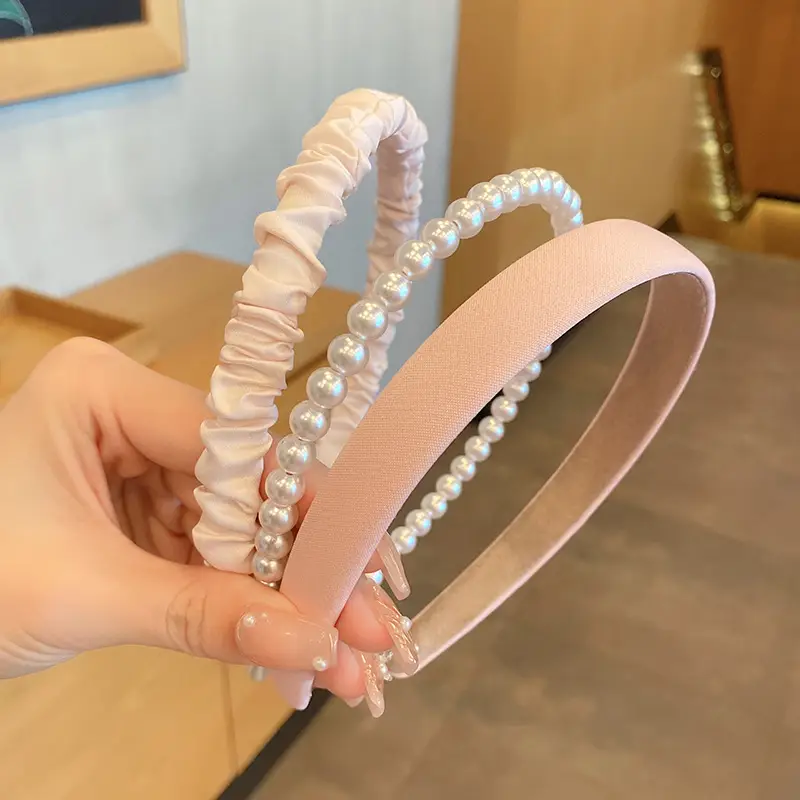 Princess Pearl Hairbands for Girls - 3 Pack - Image 13