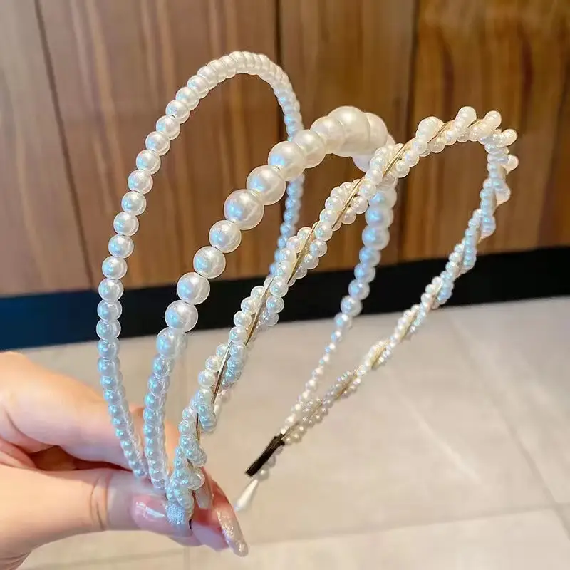 Princess Pearl Hairbands for Girls - 3 Pack - Image 16