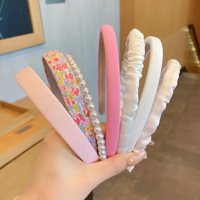 Princess Pearl Hairbands for Girls - 3 Pack - Image 3