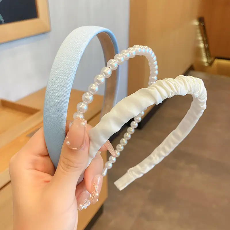 Princess Pearl Hairbands for Girls - 3 Pack - Image 8