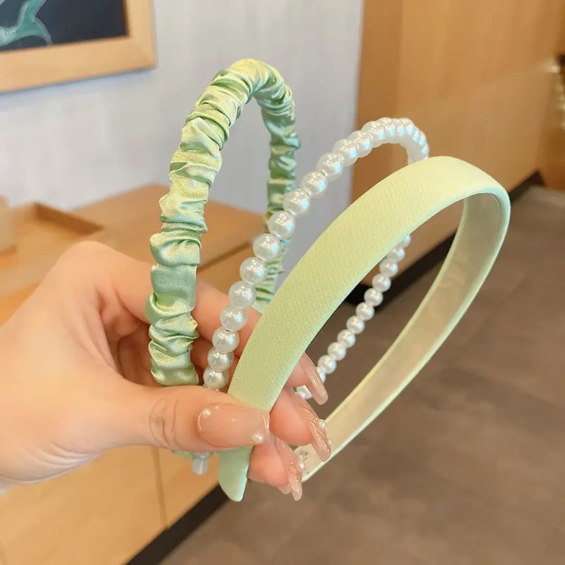 Princess Pearl Hairbands for Girls - 3 Pack - Image 9