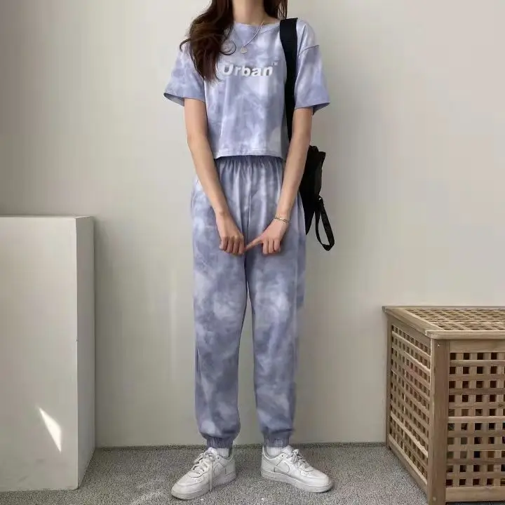 Urban Print Women's Grey Casual Two-Piece Suit - Image 7