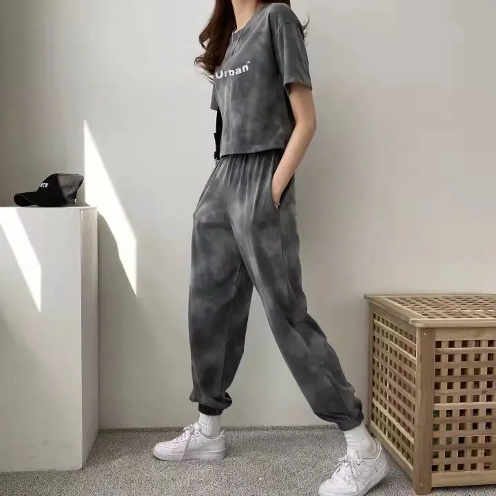 Urban Print Women's Grey Casual Two-Piece Suit — feature 17